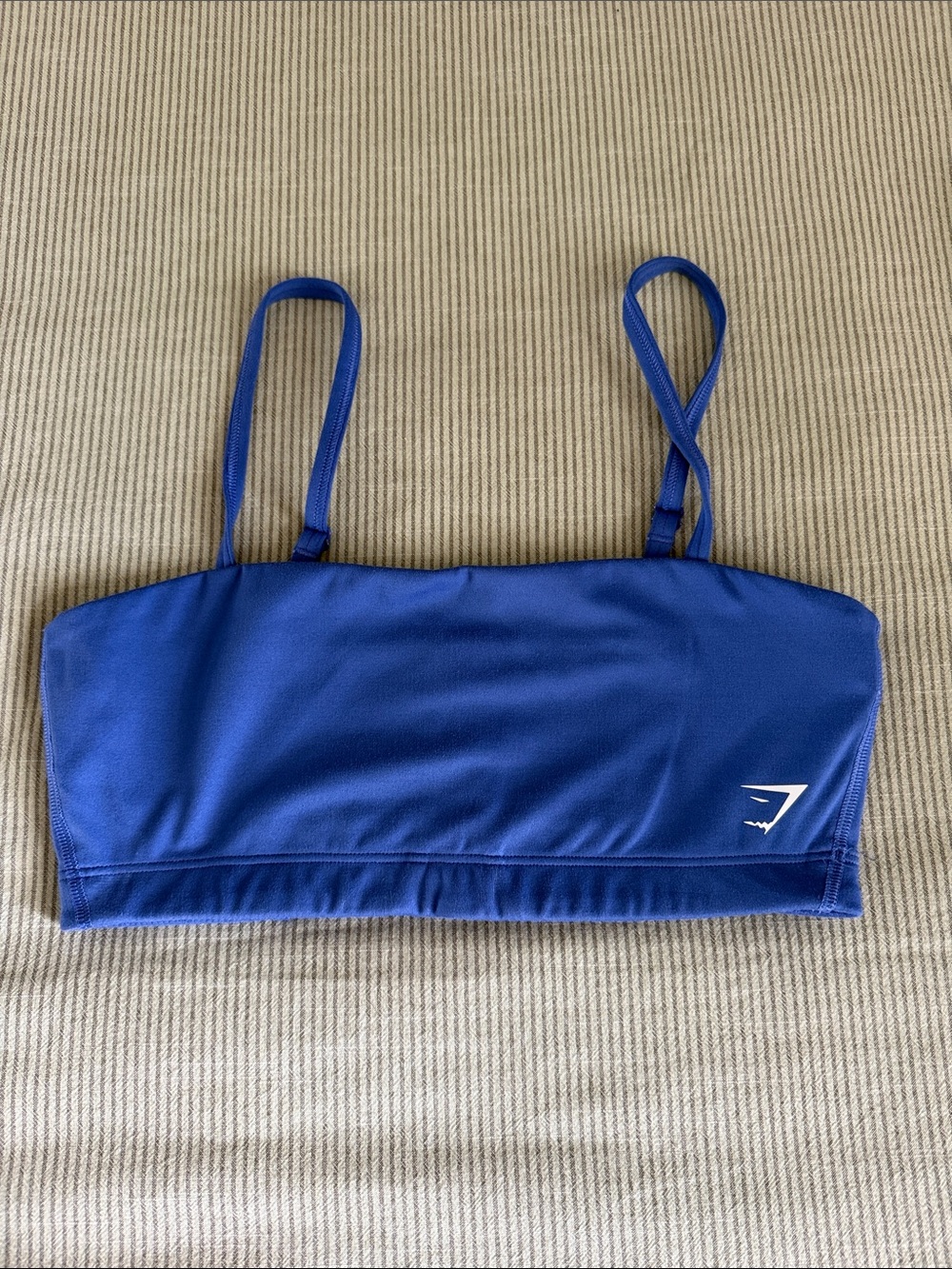 Gymshark Blue Bandeau Sports Bra